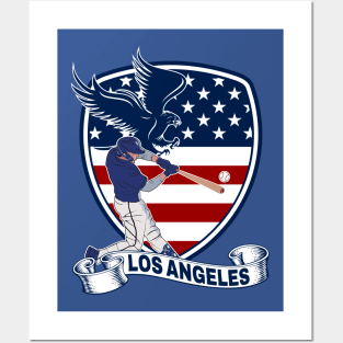 LOS ANGELES SPORTS | 2 SIDED Posters and Art